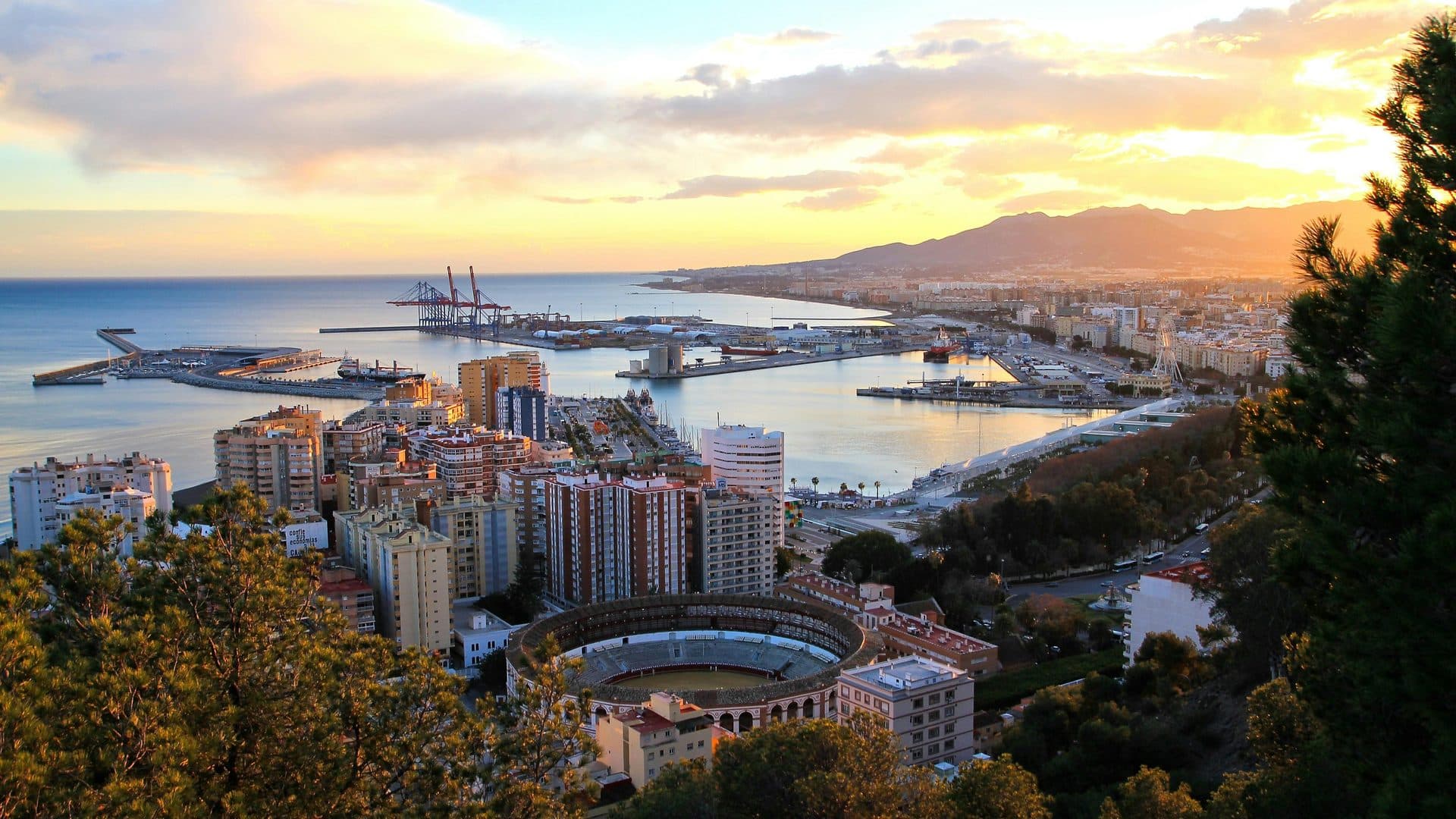 Málaga, Spanien – Juni